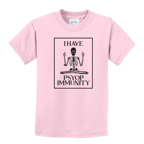 Luke Storey | Psy Immunity Black Print Youth Tee