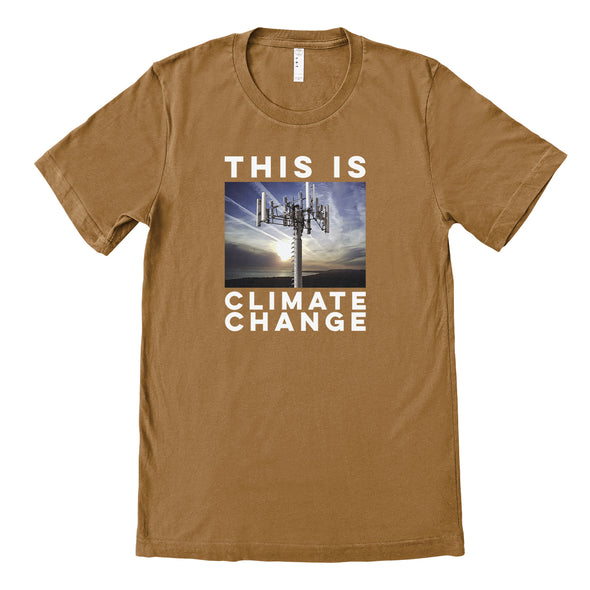 Luke Storey | Climate Change White Print Men's Tee