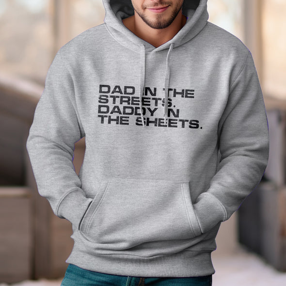 The Tolers | Dad In The Streets Black Print Outerwear