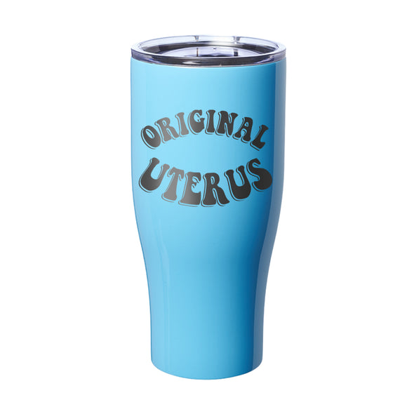 Megan McGlover | Original Uterus Laser Etched Tumbler