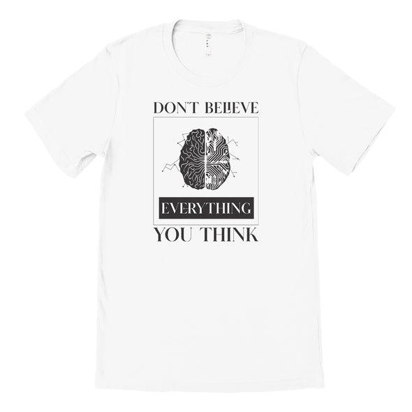 Luke Storey | Brain Think Black Print Men's Tee