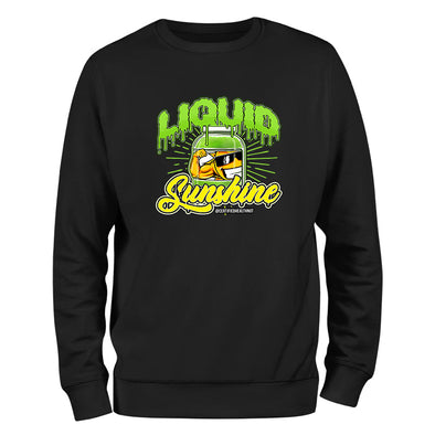 Certified Health Nut | Liquid Sunshine Illustrated Crewneck