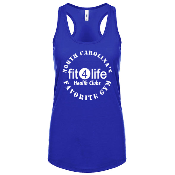 Fit4Life | Favorite Gym Circle Logo Tank Top