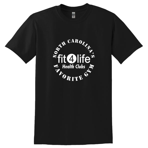 Fit4Life | Favorite Gym Circle Logo Tee