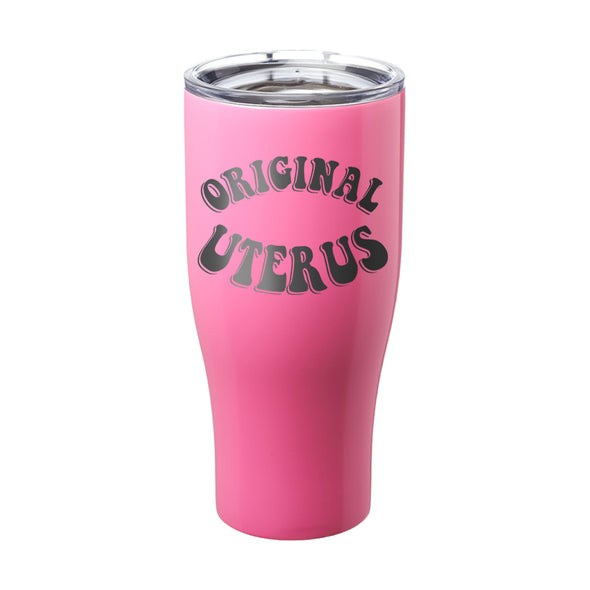 Megan McGlover | Original Uterus Laser Etched Tumbler