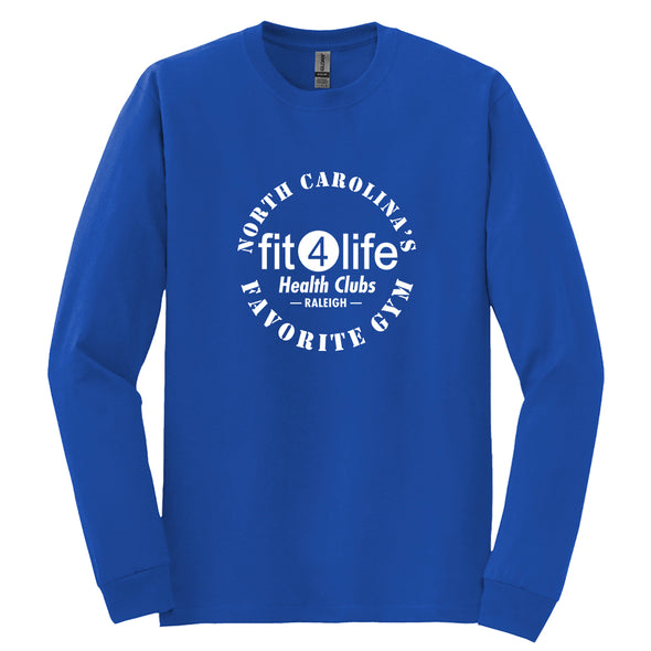 Fit4Life | Favorite Gym Circle Raleigh Long Sleeve Tee