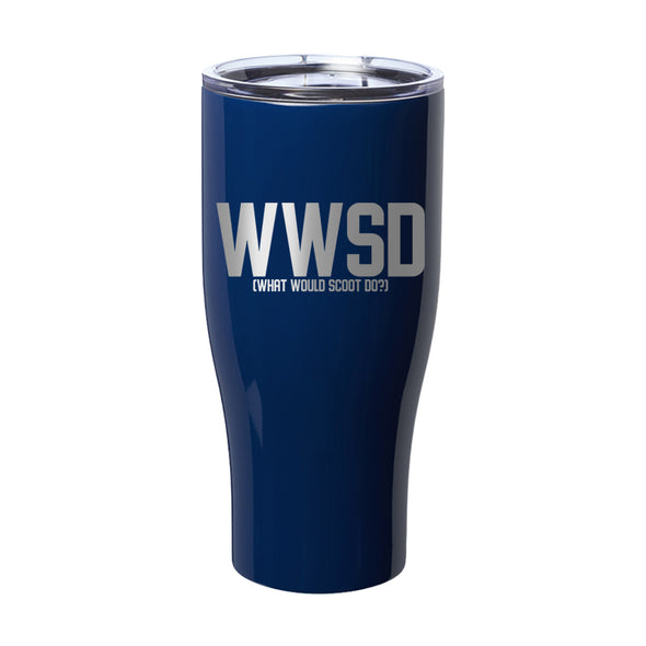 Officer Eudy | What Would Scoot Do Laser Etched Tumbler