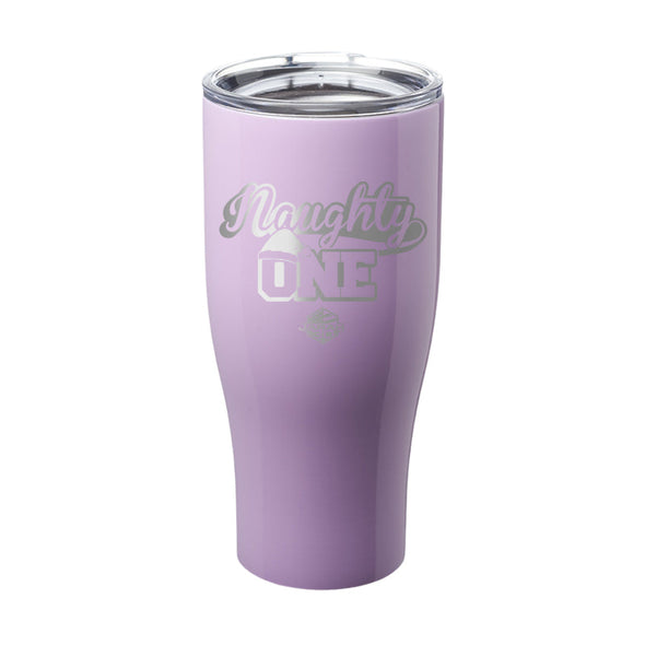 Jarah 30 | Naughty One Laser Etched Tumbler