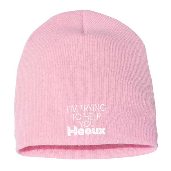 Megan McGlover  | I'm Trying To Help You Heaux Beanie