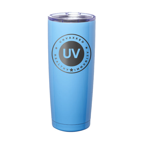 Megan McGlover | UV Circle Black Laser Etched Tumbler