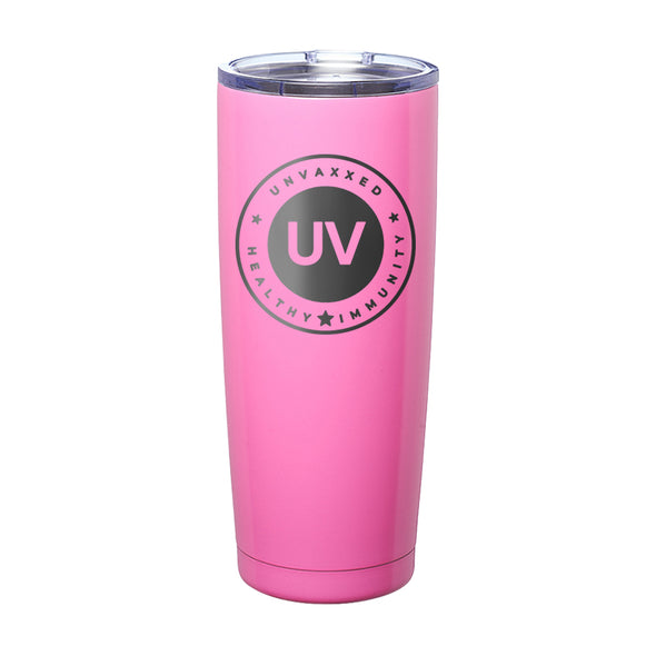 Megan McGlover | UV Circle Black Laser Etched Tumbler