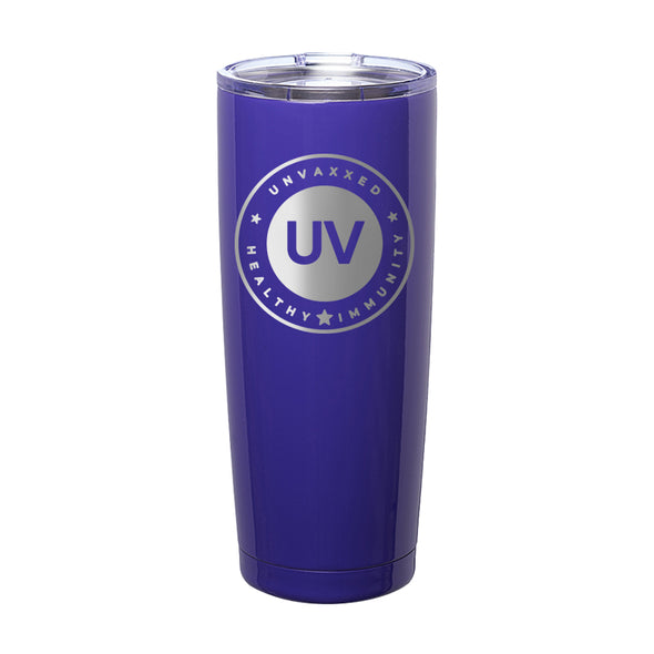 Megan McGlover | UV Circle Black Laser Etched Tumbler