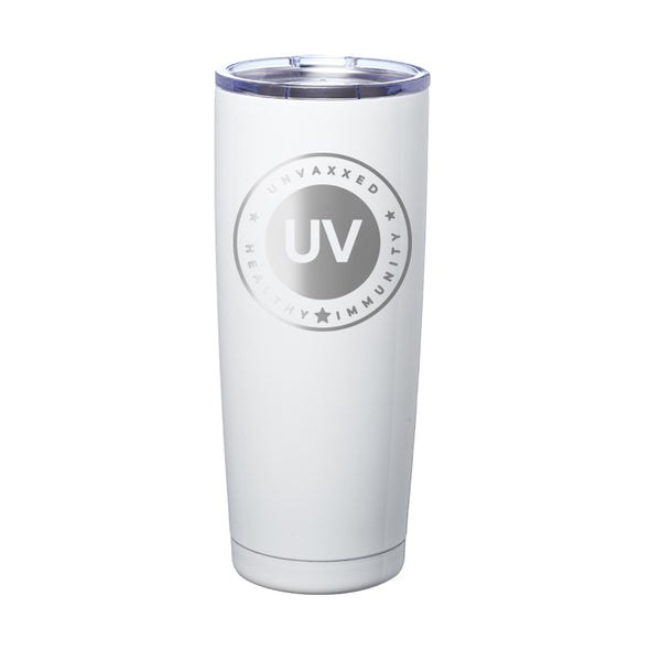 Megan McGlover | UV Circle Black Laser Etched Tumbler