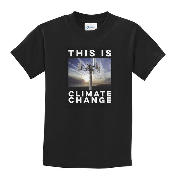 Luke Storey | Climate Change Black #2 Print Youth Tee