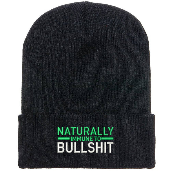 Certified Health Nut | Naturally Immune To Bull Beanie