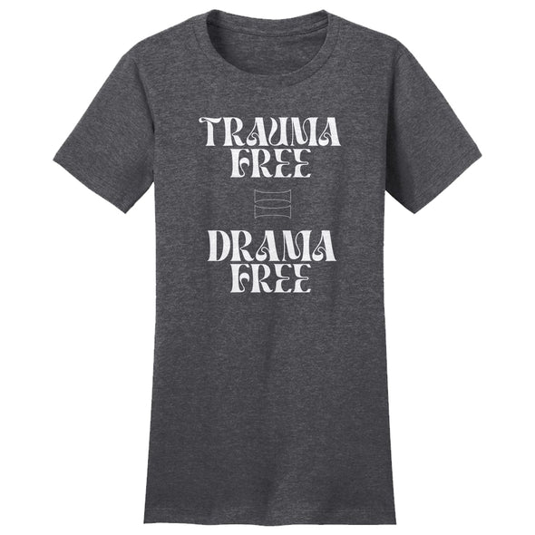 Luke Storey | Trauma Free White Print Women's Fitted Tee