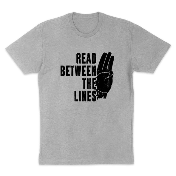 Dan Ball | Read Between The Lines Black Print Women's Apparel