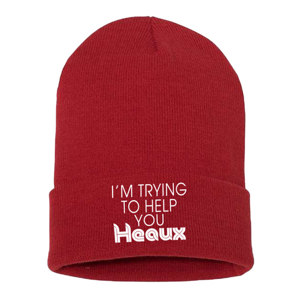 Megan McGlover  | I'm Trying To Help You Heaux Beanie