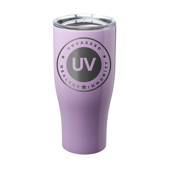 Megan McGlover | UV Circle Black Laser Etched Tumbler