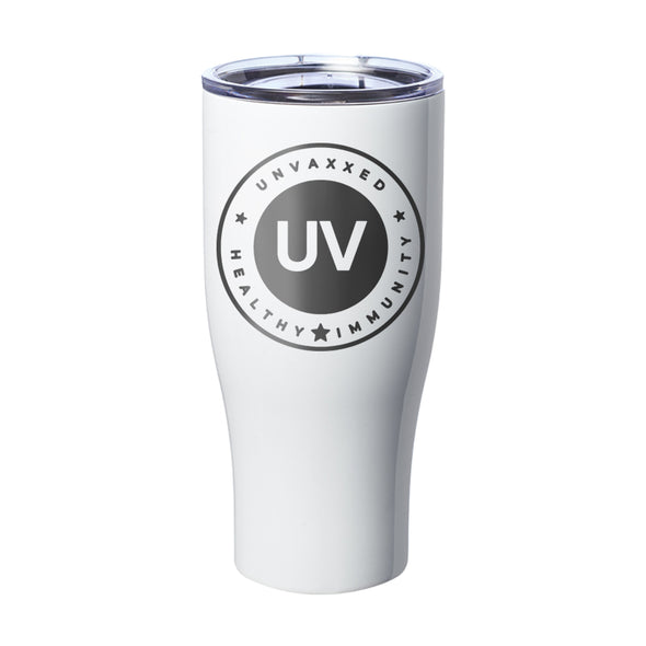 Megan McGlover | UV Circle Black Laser Etched Tumbler