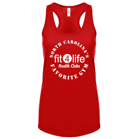 Fit4Life | Favorite Gym Circle Logo Tank Top