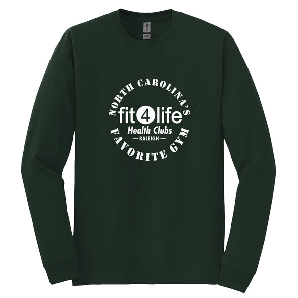 Fit4Life | Favorite Gym Circle Raleigh Long Sleeve Tee