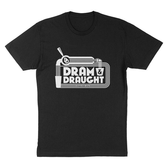 Dram & Draught | Dram & Draught White Print Men's Apparel