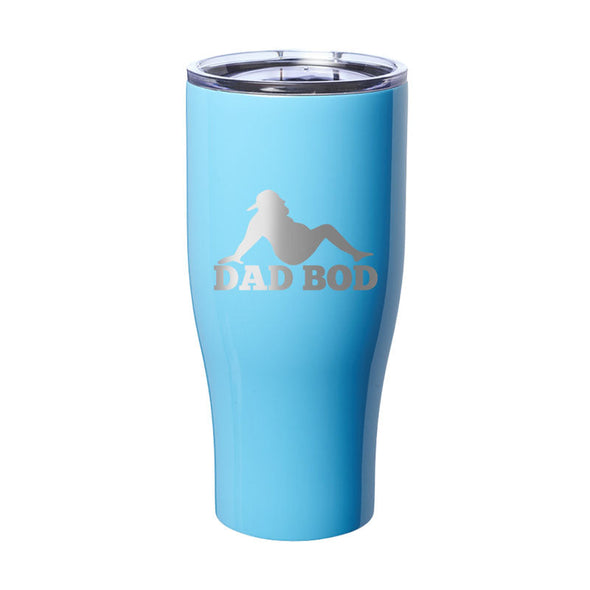 Jarah 30 | Dad Bod Silhouette Laser Etched Tumbler