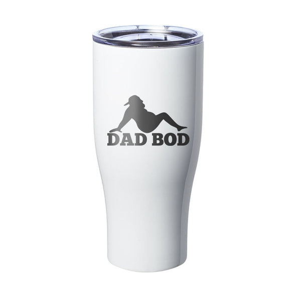 Jarah 30 | Dad Bod Silhouette Laser Etched Tumbler