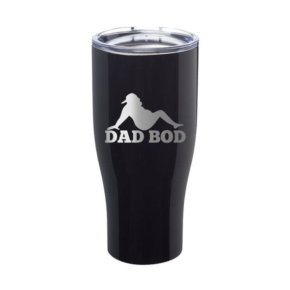 Jarah 30 | Dad Bod Silhouette Laser Etched Tumbler