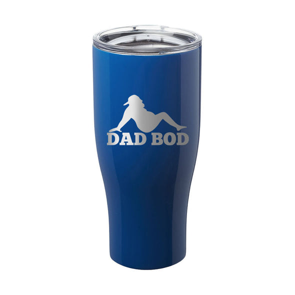 Jarah 30 | Dad Bod Silhouette Laser Etched Tumbler