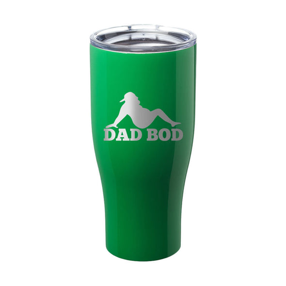 Jarah 30 | Dad Bod Silhouette Laser Etched Tumbler