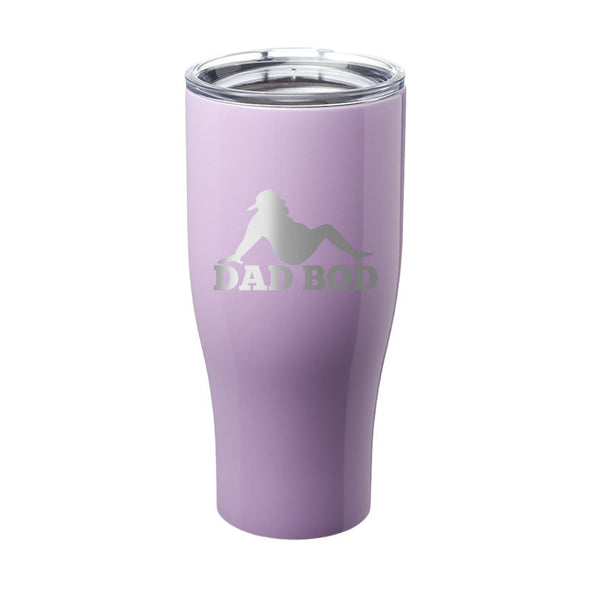 Jarah 30 | Dad Bod Silhouette Laser Etched Tumbler