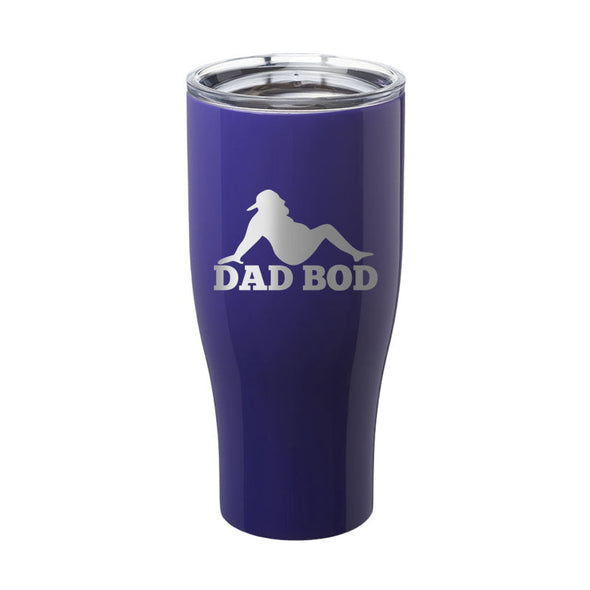 Jarah 30 | Dad Bod Silhouette Laser Etched Tumbler