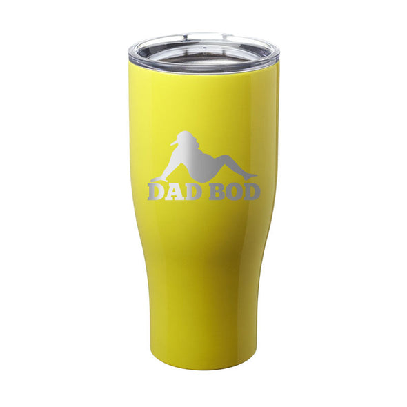 Jarah 30 | Dad Bod Silhouette Laser Etched Tumbler