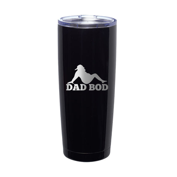 Jarah 30 | Dad Bod Silhouette Laser Etched Tumbler