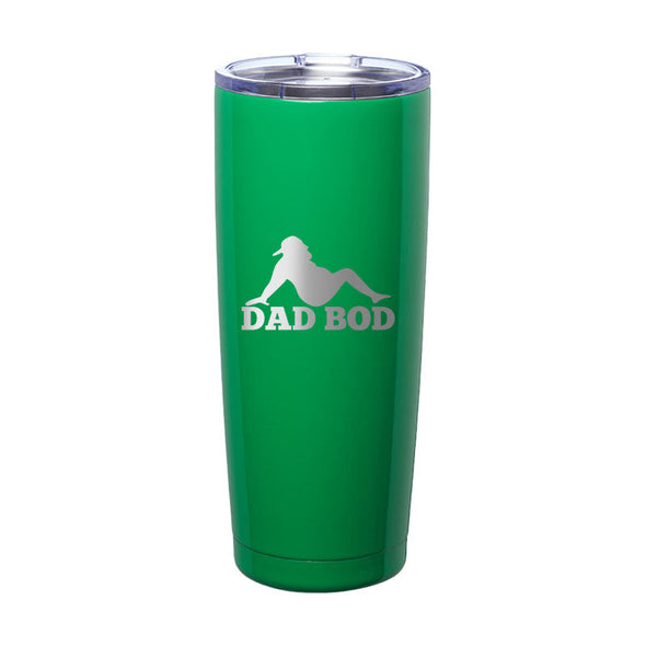 Jarah 30 | Dad Bod Silhouette Laser Etched Tumbler