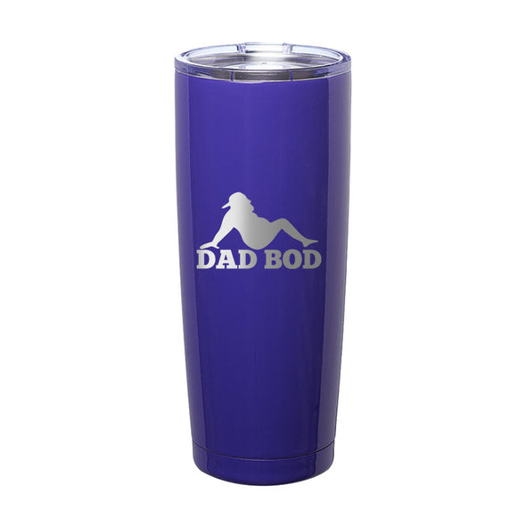 Jarah 30 | Dad Bod Silhouette Laser Etched Tumbler