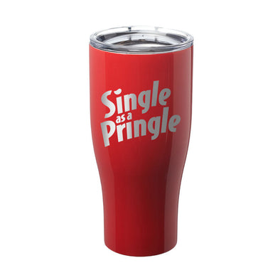 Jarah 30 | Single As A Pringle Laser Etched Tumbler