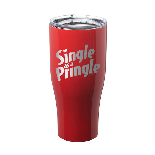 Jarah 30 | Single As A Pringle Laser Etched Tumbler