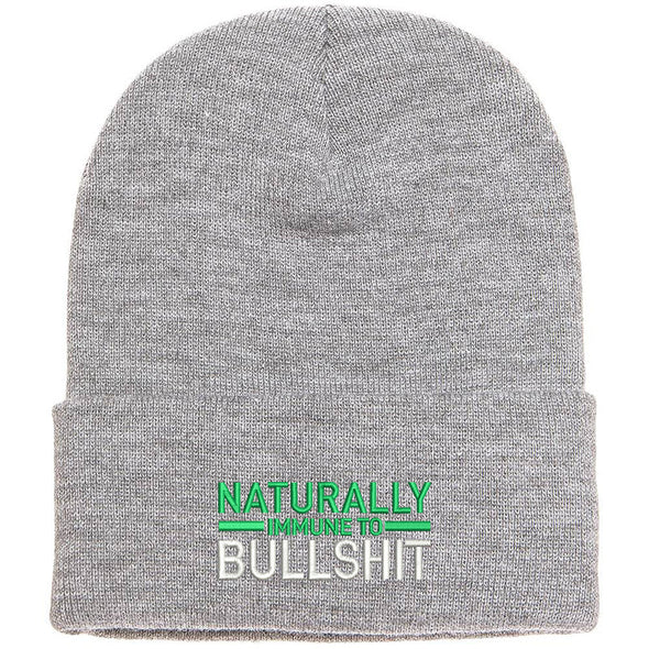 Certified Health Nut | Naturally Immune To Bull Beanie