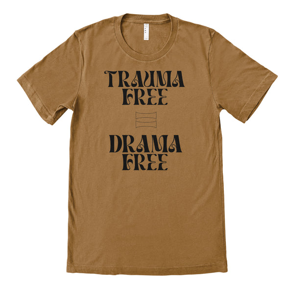 Luke Storey | Trauma Free Black Print Men's Tee