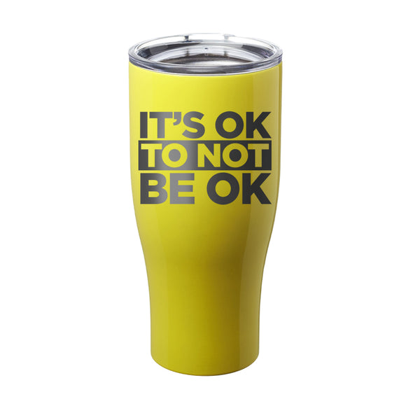 Officer Eudy | It's Ok Not To Be Ok Laser Etched Tumbler