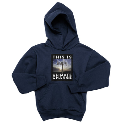 Luke Storey | Climate Change Black #2 Print Youth Hoodie