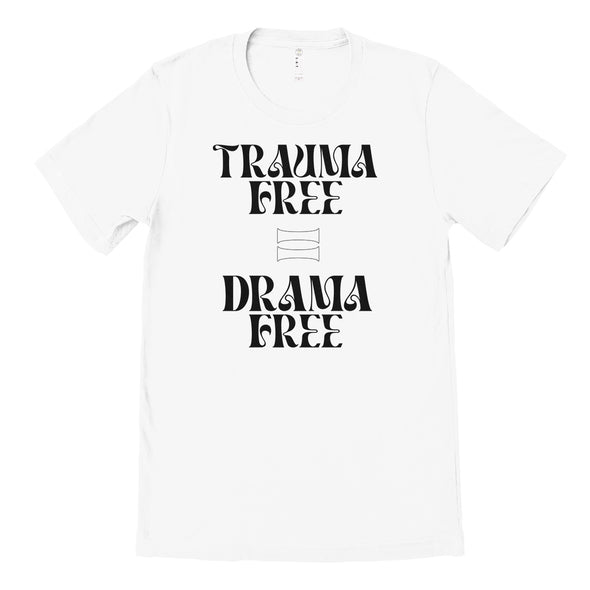 Luke Storey | Trauma Free Black Print Men's Tee