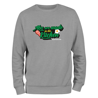 Certified Health Nut | Abs Are Made In The Kitchen Crewneck