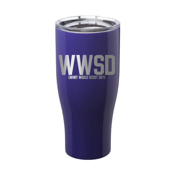 Officer Eudy | What Would Scoot Do Laser Etched Tumbler