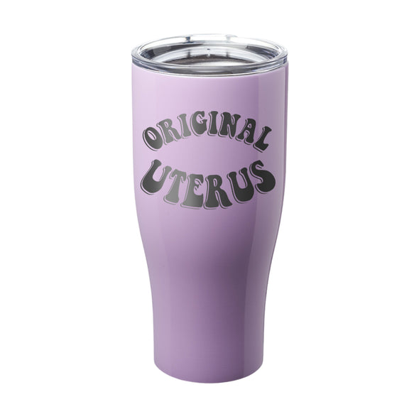 Megan McGlover | Original Uterus Laser Etched Tumbler