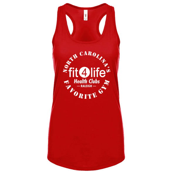 Fit4Life | Favorite Gym Circle Raleigh Tank Top