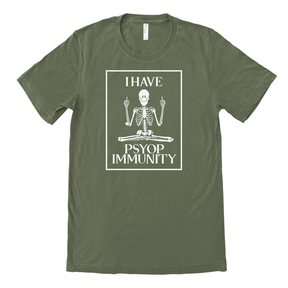 Luke Storey | Psy Immunity White Print Men's Tee